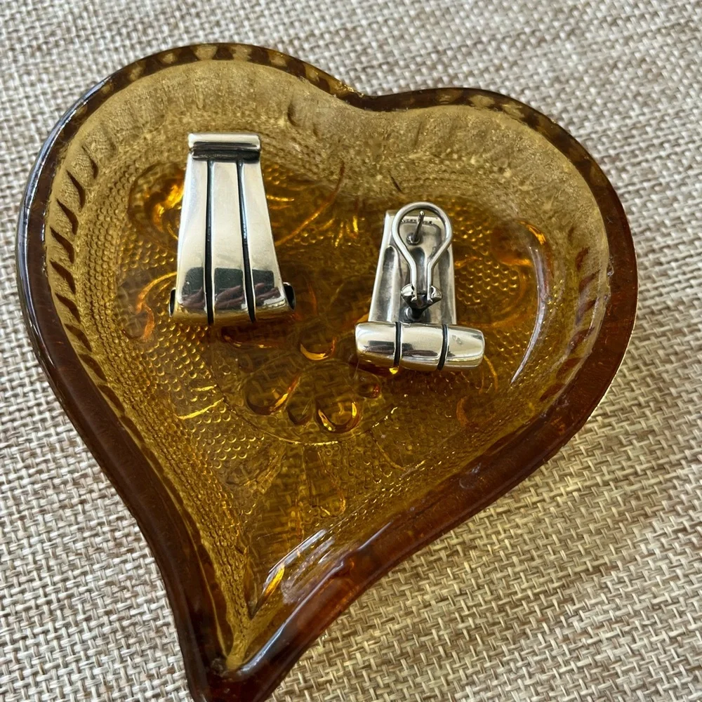 James Avery Silver Earrings - Picture 6 of 7